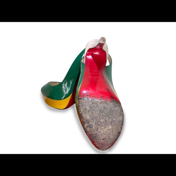 🔥💥Christian Louboutin Lady Peep Colorblock - Picture 2 of 3